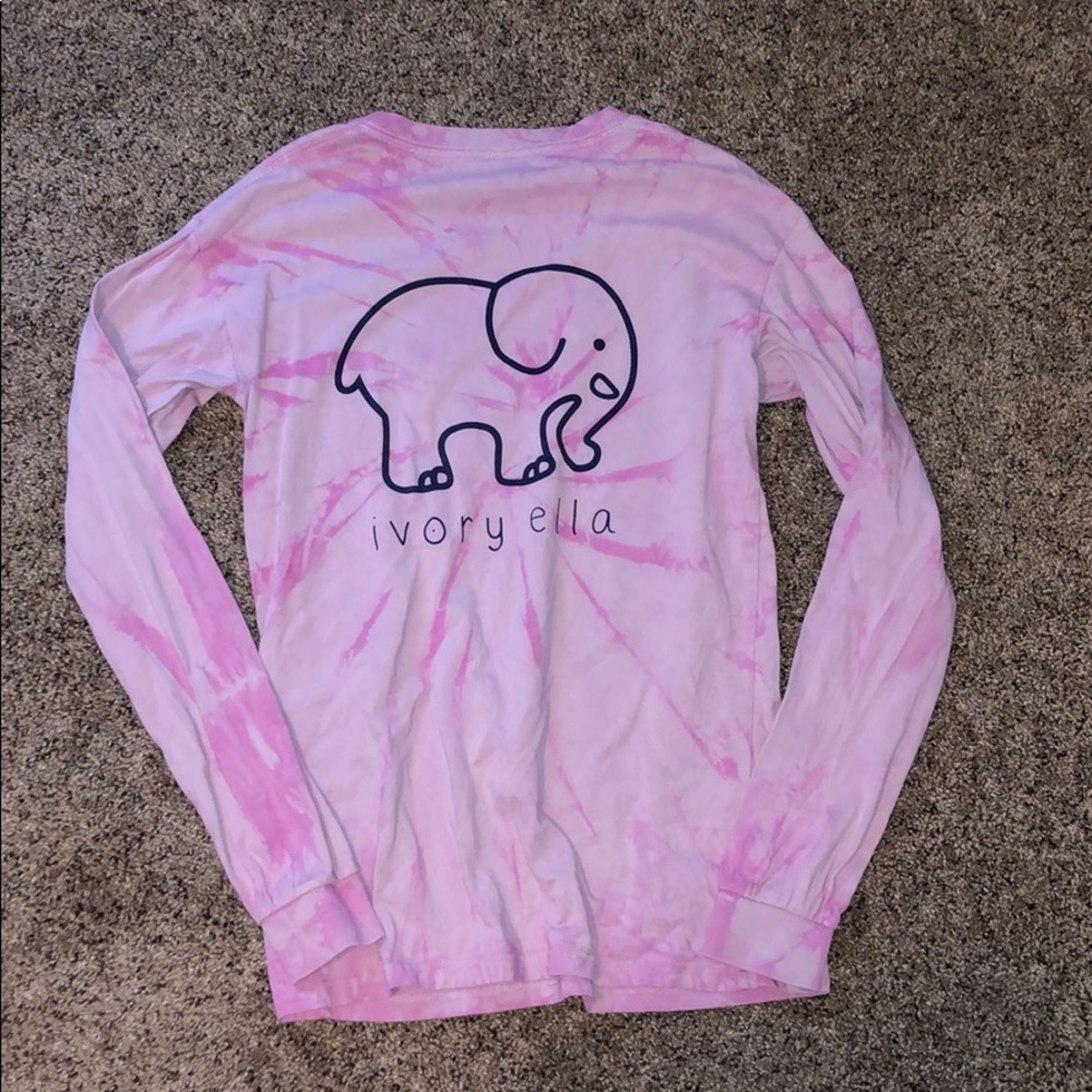 Pink tie-dye Ivory Ella Shirt